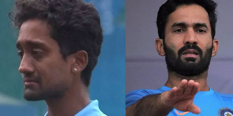 ദേശീയ ഗാനാലാപനത്തിനിടെ കണ്ണീരടക്കാനാവാതെ ഇന്ത്യൻ താരം സായ് കിഷോർ; വൈകാരിക കുറിപ്പുമായി ദിനേശ് കാർത്തിക്