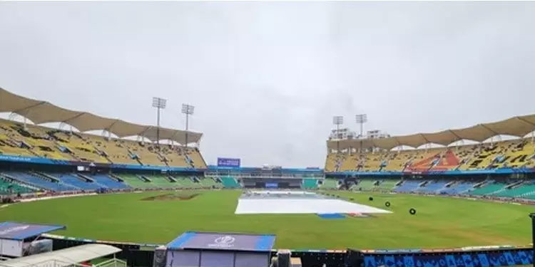 മഴയിൽ മുങ്ങി സന്നാഹം; ഇന്ത്യ-നെതർലാൻഡ്സ് മത്സരം ഉപേക്ഷിച്ചു
