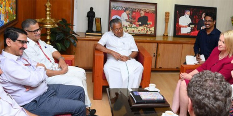 ഓസ്ട്രേലിയയിലെ നോർത്തേൺ ടെറിട്ടറി ഉപമുഖ്യമന്ത്രി മുഖ്യമന്ത്രിയുമായി കൂടിക്കാഴ്ച നടത്തി