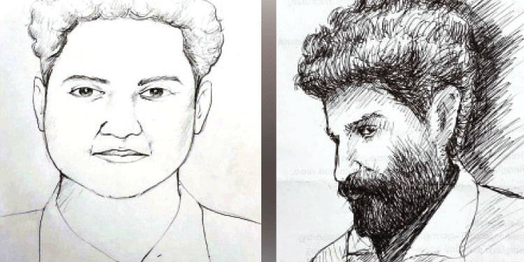 ഓ​ട്ടോ​ ഡ്രൈ​വ​റെ മ​ർ​ദി​ച്ച് പ​ണ​വും വാ​ച്ചും ക​വ​ര​ൽ: പ്ര​തി​ക​ളു​ടെ രേ​ഖാ​ചി​ത്രം പു​റ​ത്തു​വി​ട്ടു