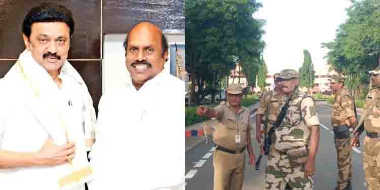തമിഴ്നാട് മന്ത്രി ഇ.വി വേലുവിന്റെ വീട്ടിലും സ്ഥാപനങ്ങളിലും ഐ.ടി റെയ്ഡ്