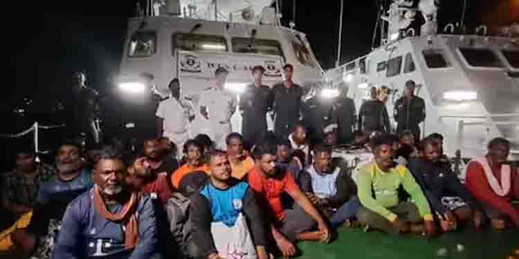 ബ്രിട്ടീഷ് നാവികസേന പിടികൂടിയ മത്സ്യത്തൊഴിലാളികളെ വിട്ടയച്ചു