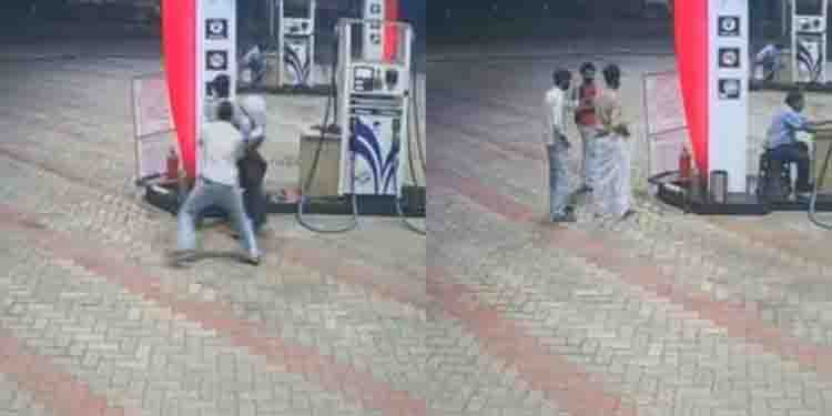 പെട്രോൾ പമ്പിൽ മോഷണം; മുളക് പൊടിയെറിഞ്ഞു; മോഷ്ടാക്കളെത്തിയത് പുലർച്ചെ രണ്ട് മണിയോടെ