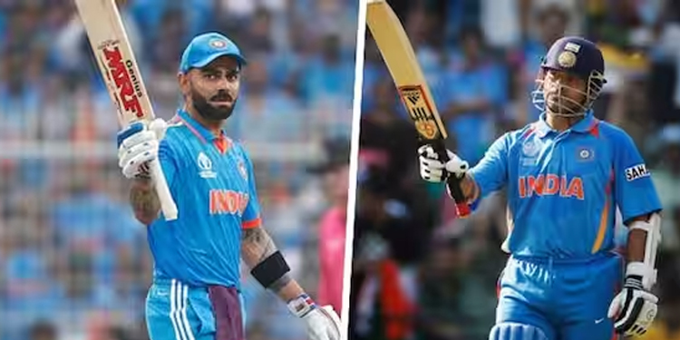 ഒരു ലോകകപ്പിൽ ഏറ്റവും കൂടുതൽ റൺസ് നേടുന്ന താരമായി കോഹ്ലി