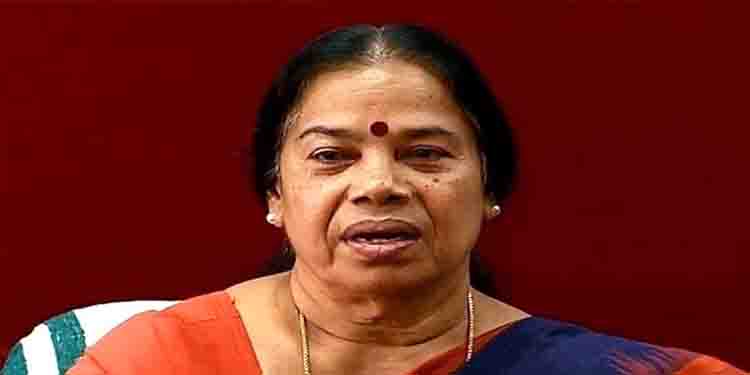 പലസ്തീനോട് ഇത്രയും വിരോധമോ? ; കെ സുധാകരന്റെ നടപടിക്കെതിരെ പി കെ ശ്രീമതി