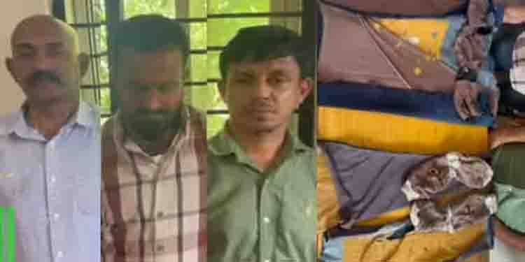 വസ്ത്രത്തിൽ തേച്ചുപിടിപ്പിച്ച 75 ലക്ഷത്തിന്‍റെ സ്വർണ്ണം; പ്രതികൾ പിടിയിൽ
