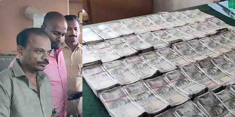 അമരവിള ചെക്ക്പോസ്റ്റിൽ കുഴൽപ്പണ വേട്ട; രണ്ടുപേർ പിടിയിൽ