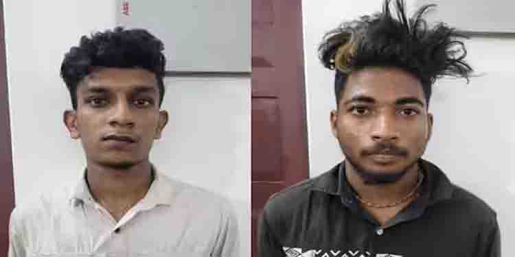 അലമാര കുത്തിത്തുറന്ന് പണവും മൊബൈൽ ഫോണും കവർച്ച ; രണ്ടു പേർ അറസ്റ്റിൽ