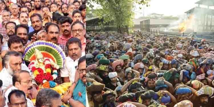 തങ്ക അങ്കി ഘോഷയാത്ര; ശബരിമലയിൽ നാളെ ഗതാഗത നിയന്ത്രണം; വാഹനങ്ങൾ നിലയ്ക്കലിൽ തടയും
