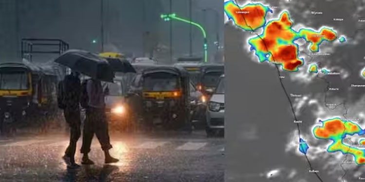 ഇടിമിന്നൽ, ശക്തമായ കാറ്റ്, കടലാക്രമണ സാധ്യത; ഇന്ന് കേരളത്തിൽ ശക്തമായ മഴ, കാലാവസ്ഥാ വകുപ്പിന്‍റെ മുന്നറിയിപ്പ്