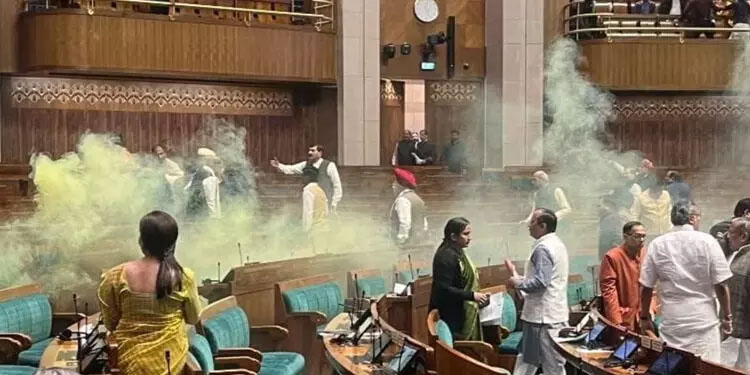 പാർലമെന്‍റിലെ അതിക്രമം; ആറ് പേർക്ക് പങ്കെന്ന് പൊലീസ്,  കസ്റ്റഡിയിലുള്ളത് നാലുപേർ