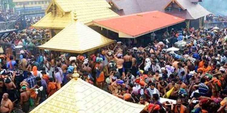 ശബരിമലയിൽ 134 കോടി വരുമാനം; 17 ലക്ഷം തീർത്ഥാടകരെത്തി