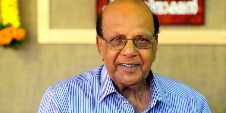 മലയാള മനോരമ മുൻ റസിഡന്റ് എഡിറ്റർ പി അരവിന്ദാക്ഷൻ അന്തരിച്ചു