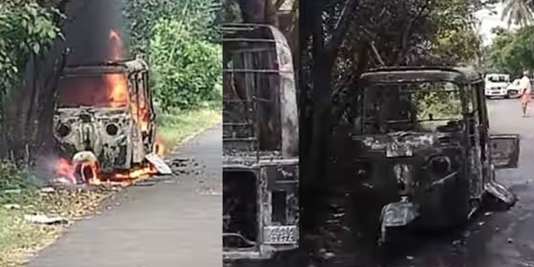 ‘മരച്ചോട്ടിൽ നിർത്തിയിട്ട ഓട്ടോ, പെട്രോൾ കന്നാസുമായി പ്രമോദിനെ കണ്ടെന്ന് മൊഴി; ഉറപ്പിക്കാൻ ശാസ്ത്രീയ പരിശോധന