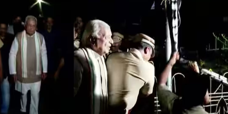 ‘ഷെയിംലെസ് പീപ്പിൾ’; പൊലീസുകാരോട് ആക്രോശിച്ച് ഗവർണർ, കാലിക്കറ്റ് സർവകലാശാലയിലെ എസ്എഫ്ഐ ബാനറുകൾ നീക്കി