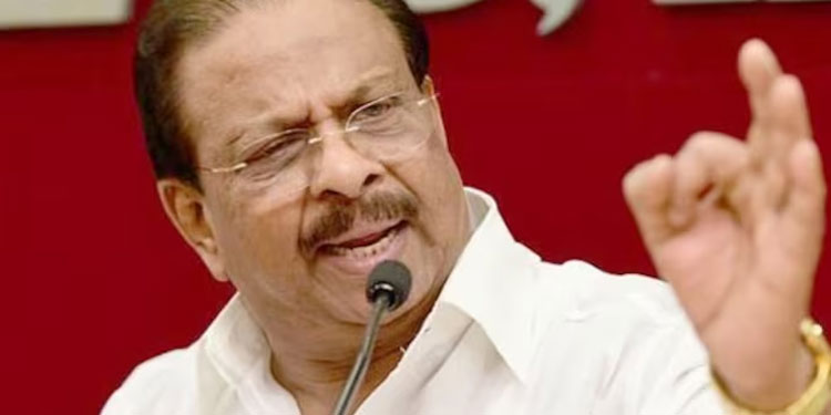 ഇ പി  ജയരാജന്‍ വധശ്രമം: പാപ്പരായി പ്രഖ്യാപിക്കണമെന്ന സുധാകരന്റെ ഹര്‍ജി തള്ളി ;15  ദിവസത്തിനകം കോര്‍ട്ട് ഫീ അടക്കാന്‍ ഉത്തരവ്