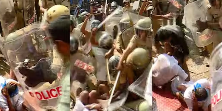 കെഎസ്‍യു പ്രതിഷേധം: എറിഞ്ഞ ചീമുട്ടയുടെയും മുളകുപൊടിയുടെയും ഉറവിടം കണ്ടെത്തണമെന്ന് പൊലീസ്