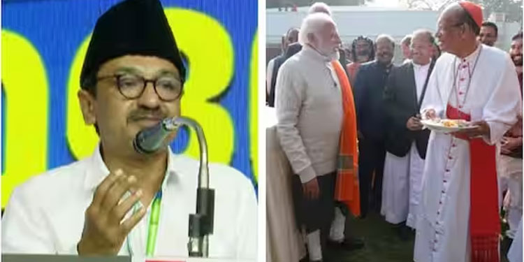 പ്രധാനമന്ത്രി വിളിച്ച ബിഷപ്പുമാരുടെ വിരുന്നിൽ മണിപ്പൂർ ചർച്ചയായില്ലെന്നത് പ്രധാനപ്പെട്ട കാര്യം: സാദിഖലി തങ്ങൾ
