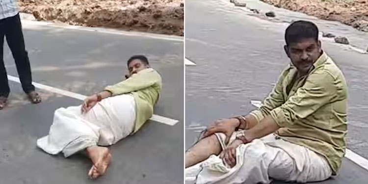 റോഡിൽ കിടന്ന് യുവതിയെയും സഹോദരനെയും അസഭ്യം പറഞ്ഞു; യൂത്ത് കോണ്‍ഗ്രസ് ജില്ലാ സെക്രട്ടറിക്കെതിരെ കേസ്