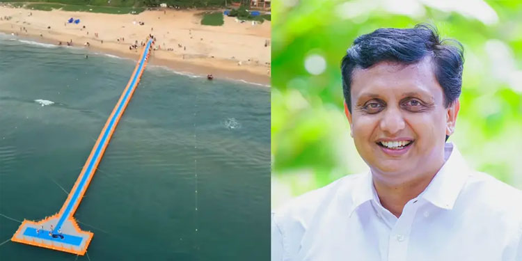 തിരുവനന്തപുരത്തും ഇനി ഫ്ളോട്ടിങ് ബ്രിഡ്‌ജ് : മന്ത്രി മുഹമ്മദ് റിയാസ് ഉദ്ഘാടനം ചെയ്യും