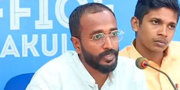 മുഖ്യമന്ത്രിക്കെതിരായ അക്രമം തുടരുമെന്ന്‌ കെഎസ്‌യു പ്രസിഡന്റ്‌; ഷൂ എറിയാൻ ആഹ്വാനം