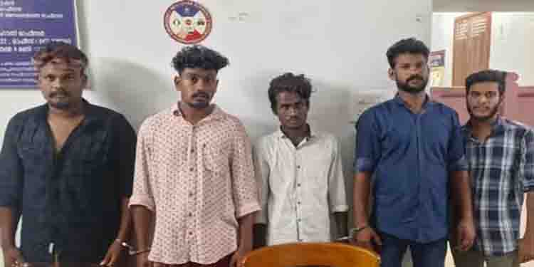 സുഹൃത്തുക്കൾക്കൊപ്പം ഭക്ഷണം കഴിച്ച് മടങ്ങിയ യുവാവിനെ തട്ടിക്കൊണ്ട് പോയി; മണിക്കൂറുകൾക്കുള്ളിൽ സംഘം പിടിയിൽ