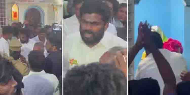 പള്ളിയില് വാക്കേറ്റം, തമിഴ്നാട് ബിജെപി പ്രസിഡന്റ് അണ്ണാമലൈക്കെതിരെ കേസ്, സാമുദായിക സ്പർദ്ധ കുറ്റം ചുമത്തി
