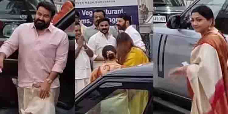മോഹന്‍ലാല്‍, മമ്മൂട്ടി, ഖുഷ്ബു, ദിലീപ്; വിവാഹത്തിനെത്തിയ താരനിരയെ കണ്ട് ആവേശത്തില്‍ ആരാധകര്‍