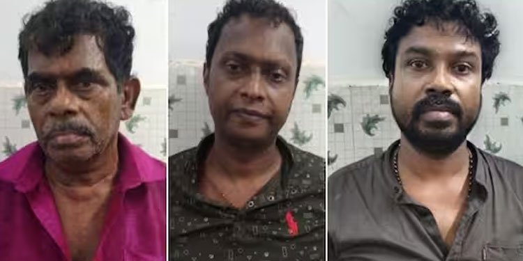 വീടിനുള്ളിലും ടെറസിലുമടക്കം ഒളിപ്പിച്ചത് വൻ സ്ഫോടകശേഖരം, കിടങ്ങൂരിൽ അച്ഛനും മക്കളും അറസ്റ്റിൽ