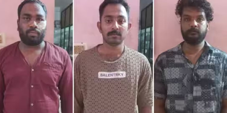 പുതുവത്സരാഘോഷത്തിന്റെ മറവില്‍ അക്രമം; പൊലീസിന് നേരെ മുളകുപൊടി എറിഞ്ഞ മൂന്ന് യുവാക്കൾ പിടിയിൽ