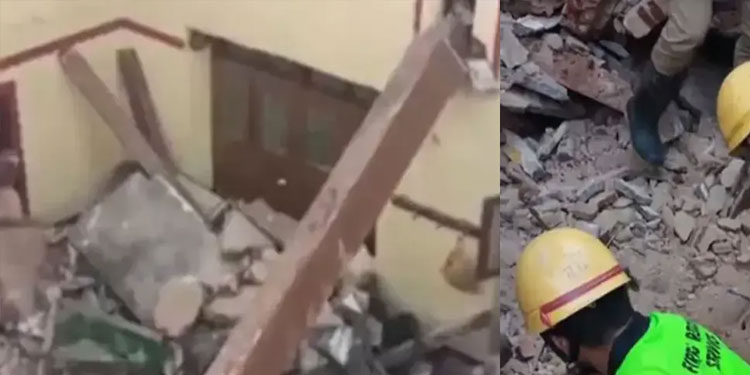 തിരുച്ചിറപ്പള്ളിയിൽ വീടിന്റെ മേൽക്കൂര ഇടിഞ്ഞുവീണ് ഒരു കുടുംബത്തിലെ 4 പേർ മരിച്ചു