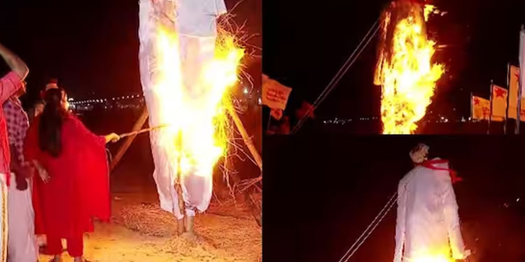 പയ്യാമ്പലത്ത് പാപ്പാഞ്ഞി മാതൃകയിൽ ഗവർണറുടെ കോലം കത്തിച്ചു, എസ്എഫ്ഐ നേതാക്കള്‍ക്കെതിരെ കലാപശ്രമത്തിന് കേസ്
