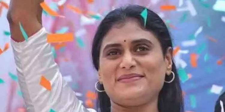 വൈ.എസ് ശർമിള ആന്ധ്ര പി.സി.സി അധ്യക്ഷ