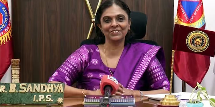 വിരമിച്ച ഐപിഎസ് ഉദ്യോഗസ്ഥ ബി.സന്ധ്യയ്ക്ക് പുനർനിയമനം; റിയൽ എസ്റ്റേറ്റ് റഗുലേറ്ററി മെംബർ സെക്രട്ടറി