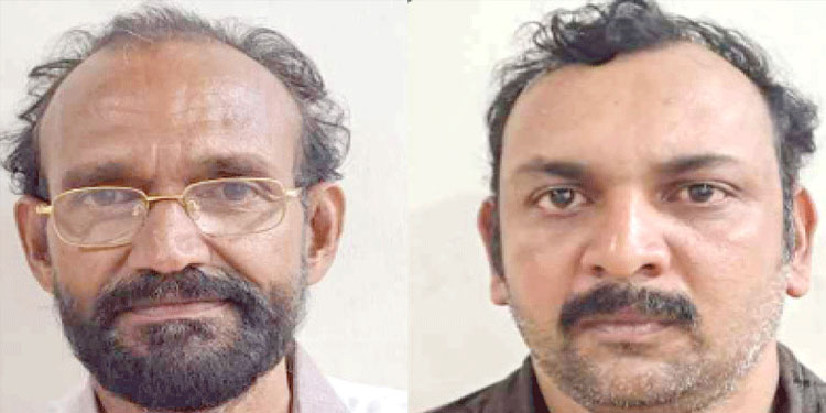 ടോറസ് ലോറികളിൽ നിന്ന് ബാറ്ററി മോഷ്ടിച്ച രണ്ടുപേര്‍ പിടിയില്‍