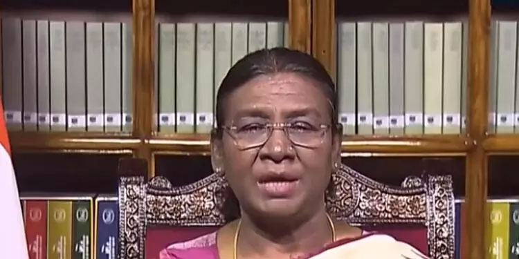 രാമക്ഷേത്രം യാഥാർത്ഥ്യമായത് നാഴികക്കല്ലായി ഭാവി ചരിത്രകാരന്മാർ കണക്കാക്കും -റിപബ്ലിക് ദിന സന്ദേശത്തിൽ രാഷ്ട്രപതി
