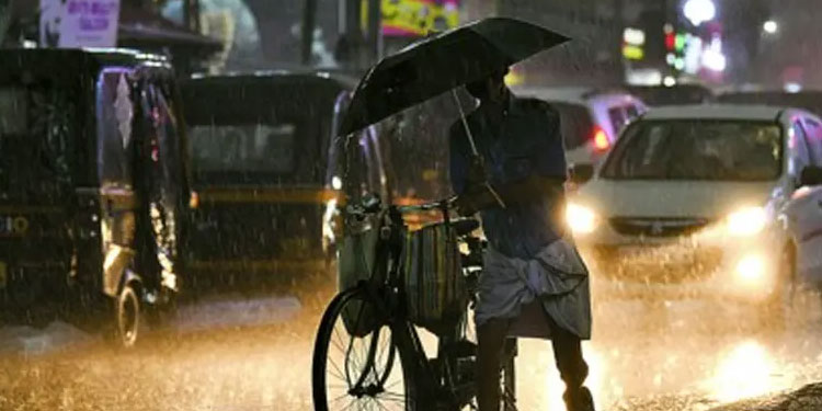 കേരളത്തിൽ മഴ തുടരും; മൂന്ന് ജില്ലകളിൽ നാളെ മഞ്ഞ അലർട്ട്