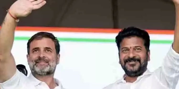 ജാതി സെൻസസ് നീതിയിലേക്കുള്ള ആദ്യപടി : രേവന്ത് റെഡ്ഡിയെ അഭിനന്ദിച്ച് രാഹുൽ ഗാന്ധി