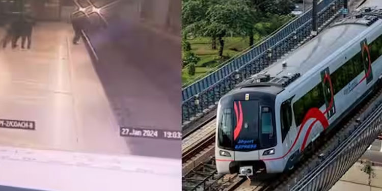 ‘പാഞ്ഞു വരുന്ന മെട്രോ, ട്രാക്കിലേക്ക് എടുത്ത് ചാടി യുവാവ്’; ദാരുണാന്ത്യം, വീഡിയോ