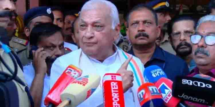 കേരളം നിയമസംഹിതയില്ലാത്ത സംസ്ഥാനം, പ്രതിഷേധത്തിന് പിന്നിൽ മുഖ്യമന്ത്രി; ഗവർണർ