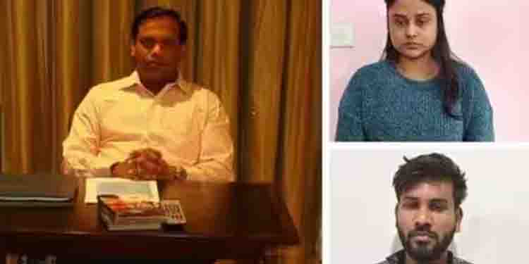 ത്രികോണ പ്രണയം കൊലപാതകത്തിൽ അവസാനിച്ചു, സ്റ്റാർ ഹോട്ടലിൽ 44 കാരൻ കൊല്ലപ്പെട്ടു, യുവതിയും കാമുകനും പിടിയിൽ