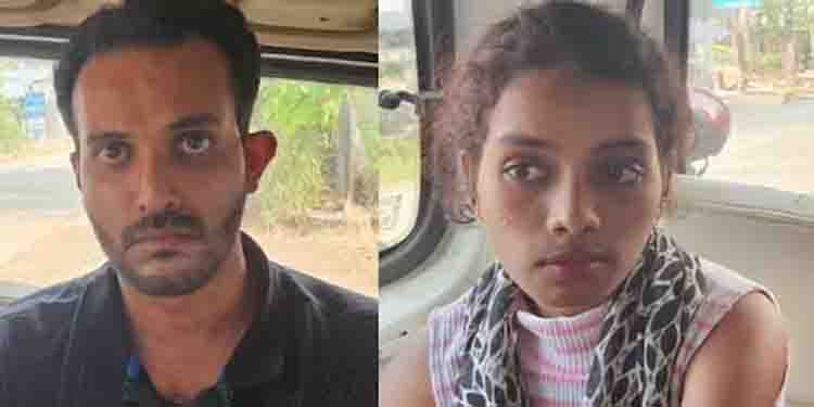 എം.എകാരി ബ്രിജിതയും യുവാവും, ബംഗളൂരുവിൽ നിന്ന് ബൈക്കിൽ, തൃശൂരിലെത്തിയപ്പോൾ കുടുങ്ങി; ബാഗിൽ എംഡിഎംഎ