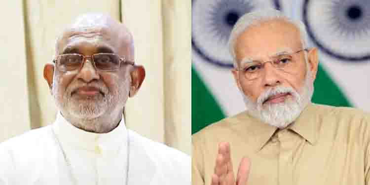 മാർ റാഫേൽ തട്ടിലും പ്രധാനമന്ത്രി നരേന്ദ്ര മോദിയുമായുള്ള കൂടിക്കാഴ്ച ഇന്ന്