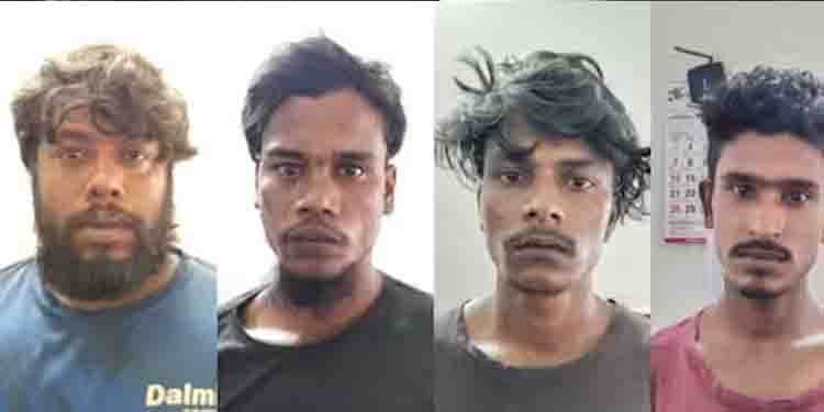 പെട്ടിഓട്ടോയിൽ കറക്കം, ലക്ഷ്യം വർക്ക് ഷോപ്പുകൾ; പട്രോളിംഗിനിടെ സംശയം തോന്നി ചോദ്യംചെയ്തു, നാലംഗസംഘം വലയിൽ