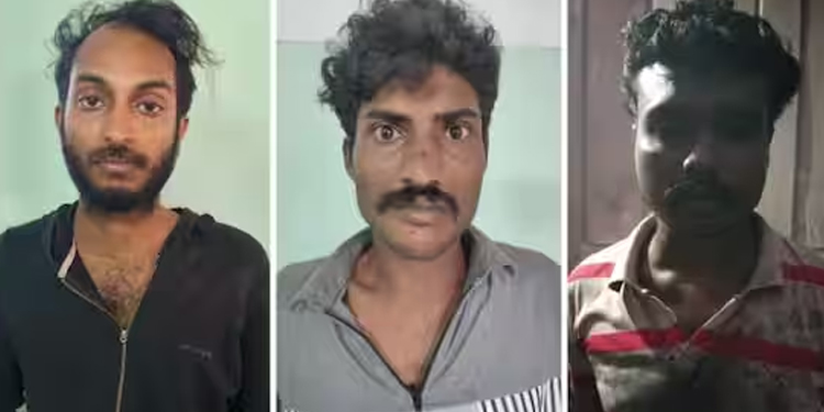 വീടുകയറി ആക്രമിച്ച് കഞ്ചാവ് മാഫിയ, പോലീസ് തെരയുന്നതിനിടെ വീണ്ടുമെത്തി വാഹനങ്ങൾ കത്തിച്ചു; 3 യുവാക്കൾ പിടിയിൽ