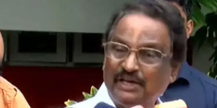 എക്സാലോജിക്കുമായി ബന്ധപ്പെട്ടുള്ള കോർപ്പറ്റേറ്റ്  മന്ത്രാലയത്തിന്റെ അന്വേഷണം കോടതി വിധിക്ക് എതിര് : എ കെ ബാലൻ