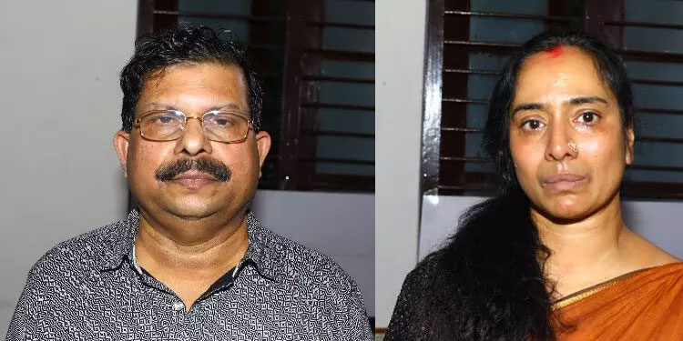 ആർ.എസ്.എസ് മുൻ ദേശീയ നേതാവും ഭാര്യയും തട്ടിപ്പ് കേസിൽ അറസ്റ്റിൽ