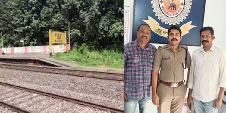 ട്രെയിൻ വരുന്നു, യുവാവ് പാളത്തിലേക്ക് ഓടി; മാഹി സ്റ്റേഷനിൽ സിനിമയെ വെല്ലുന്ന രംഗം, പ്രശംസ ഈ പൊലീസുകാര്‍ക്ക്