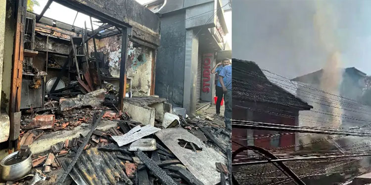തിരുവനന്തപുരത്ത് ചിപ്‌സ് കടയ്ക്ക് തീപിടിച്ച് ഒരാൾ മരിച്ചു