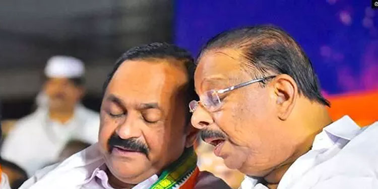 കെ. സുധാകരന്റെ അസഭ്യപ്രയോഗം: രാജിഭീഷണി മുഴക്കി വി.ഡി. സതീശൻ; ഇരുവരെയും അനുനയിപ്പിച്ച് വേണുഗോപാൽ